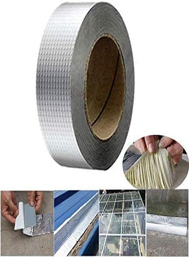 Matiko Aluminium Foil Adhesive Tape Heat-Resistant Metal Roll | Heavy Duty (10CM*5M) - Image 3